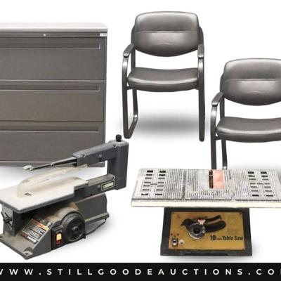 Sale Photo Thumbnail #10: There are some great finds in this week’s auction!  Fenton, sterling silver, knives, carnival glass, Playstation games, antique books, original artwork, Waterford crystal, craft supplies, kitchen appliances and utensils, mirrors, Churchill dishes, Easte