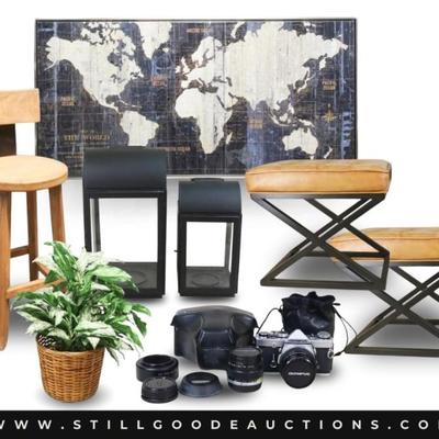 Sale Photo Thumbnail #5: There are some great finds in this week’s auction!  Fenton, sterling silver, knives, carnival glass, Playstation games, antique books, original artwork, Waterford crystal, craft supplies, kitchen appliances and utensils, mirrors, Churchill dishes, Easte