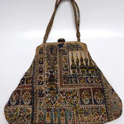 Vintage Tapestry Handbag