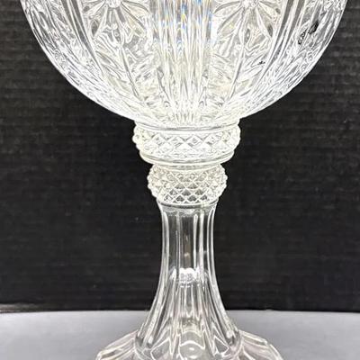 "Shannon" Crystal Remembrance Pedestal Bowl Centerpiece