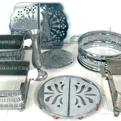 Vintage Chrome and Silverplate