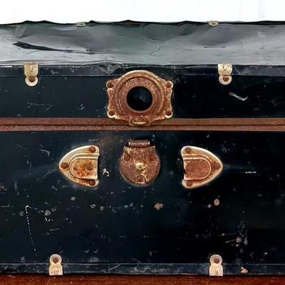 Vintage Black Trunk