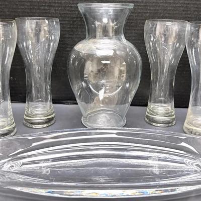 Europa Vase and Glassware Collection