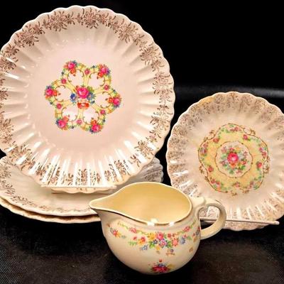 "Franklinware" Plates, "Limoges" Saucer, and More