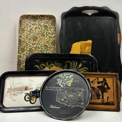 Vintage Serving Tray Collection