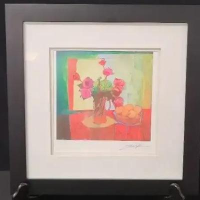 Yuval Wolfson Seriolithograph "Breakfast Table" Signed