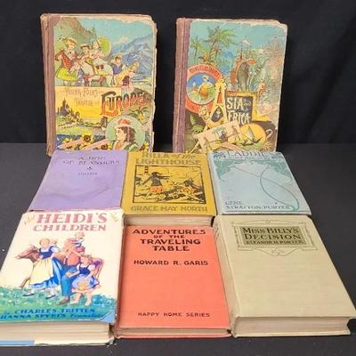 Lot Of 8 Vintage Books