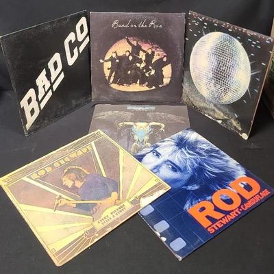 Sounds Of The 70's - Vinyl LP's From Rod Stewart, Joe Walsh, Paul McCartney & Wings, Etc.