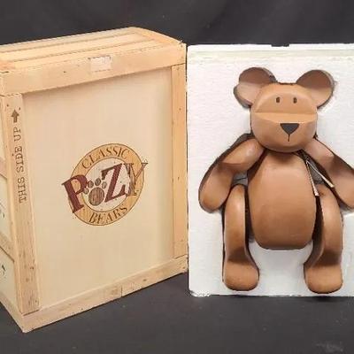 A Truly Unique Teddy - Classic Pozy Bears (With Original Box)