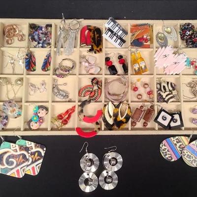 Oh So 80's - Retro Earring Assortment With A Handful Of Modern Favorites 