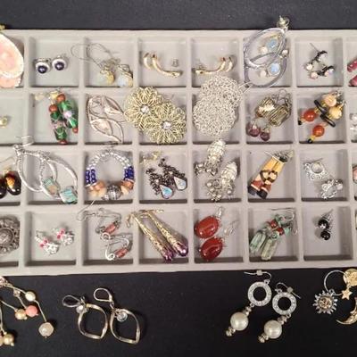 Bohemian Bling For The Girl Who Has Everything - Eclectic Earring Assortment 