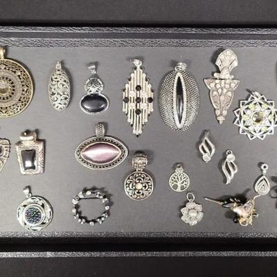 Premium Pendannts And Pins - Costume Jewelry Assortment 