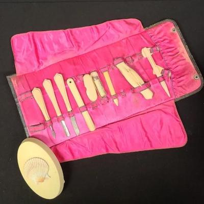 An Array Of Antique Accessories - Vanity Display Items From The Past