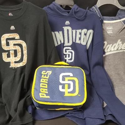 San Diego Padres Apperal And Lunchpale