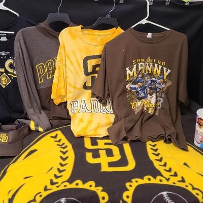 Assorted San Diego Padres Memorabilia