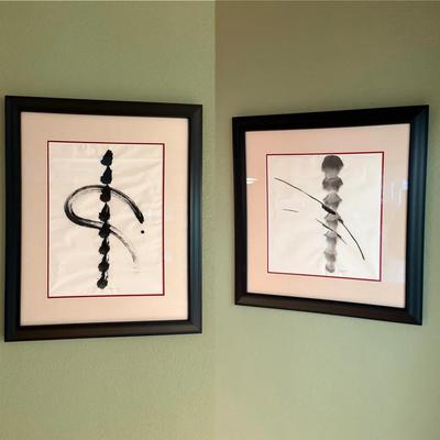 Original Art - Asian Inspired Watercolor - Set Of 2