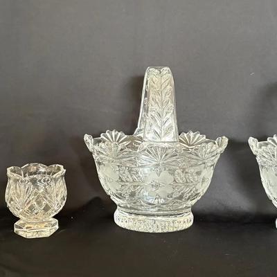 Crystal And Glass Decor Lot