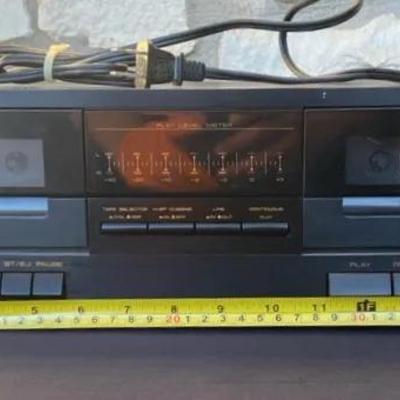 Lonestar Stereo Dual Cassette Deck