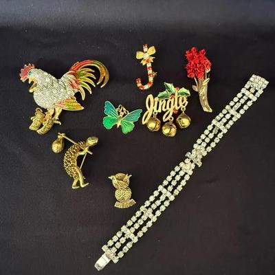 Costume Pin Lot 