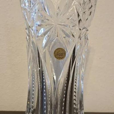 Elegant Cristal d’Arques Crystal Vase