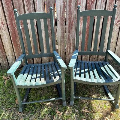 Plastic Outdoor Rocking Chairs