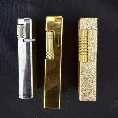 3 Vintage Ladies Lighters 