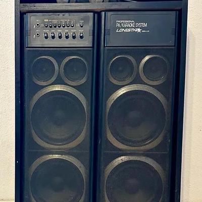 Lonestar Professional P/A Karaoke System