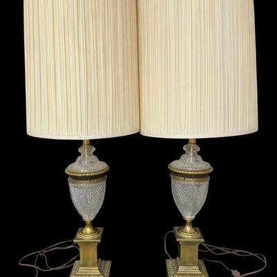 2 1950s/60s Era Table Lamps 