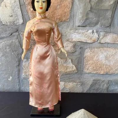 Vietnamese Doll w/Hat