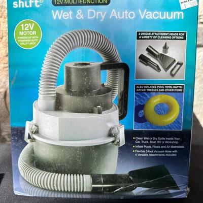 Coby Portable DVD Player & Shift Wet & Dry Auto Vacuum