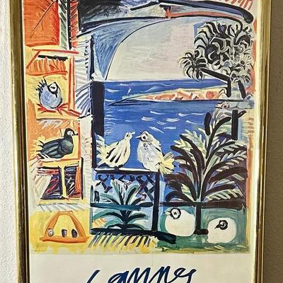 Pablo Picasso "Cote D'Azur" Poster For The Cannes A.M. 