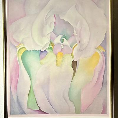 Georgia O’Keefe Light Iris, 1924 (Virginia Museum Of Fine Arts) 