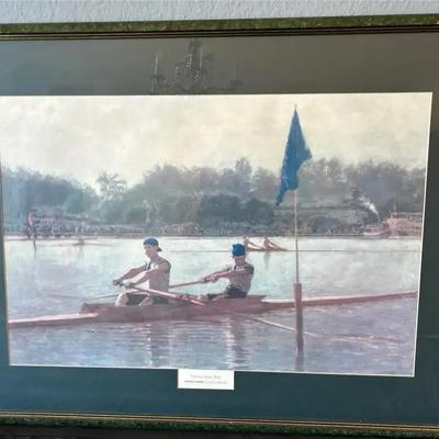 Painting By Thomas Eakins ‘Turning Stake Boat’