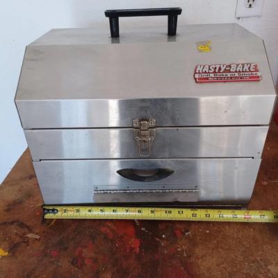 Hasty Bake Portable Grill, Bake Or Smoke