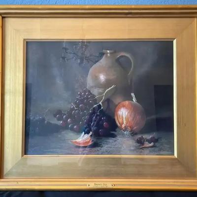 Original Pastel Painting By Dale Martin " Brown Jug "