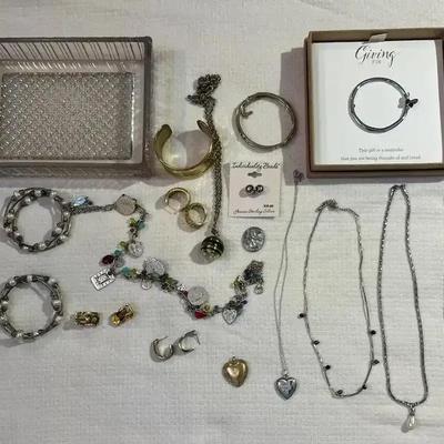 Beads and Fun Costume jewelry-Necklaces, Clip On Earrings, Bracelets, Lockets, Rustic Cuff