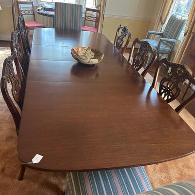 Sale Photo Thumbnail #54: Vintage Kittinger Dining Table