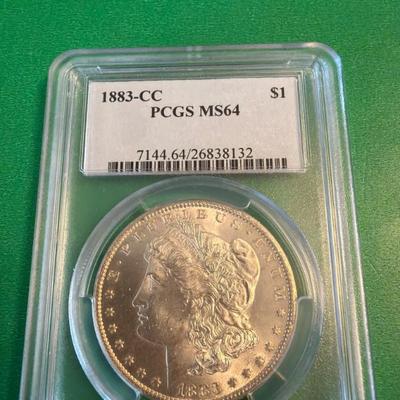 Sale Photo Thumbnail #1019: 1883-CC Morgan 