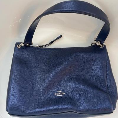 Sale Photo Thumbnail #227: Blue Coach Purse