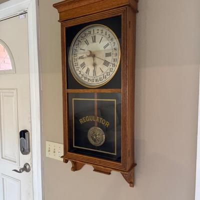 Sale Photo Thumbnail #750: Regulator Clock