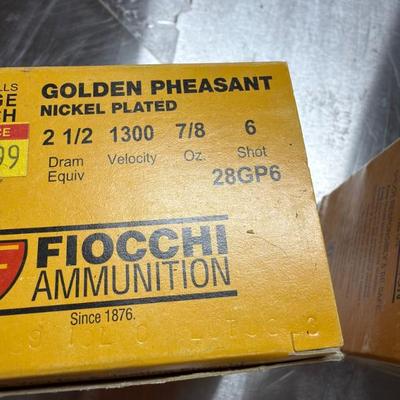 Sale Photo Thumbnail #1499: Fiocchi Golden Pheasant