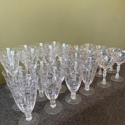 Sale Photo Thumbnail #415: Etched Crystal