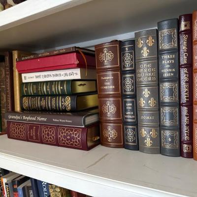 Sale Photo Thumbnail #327: Leather Bound Books