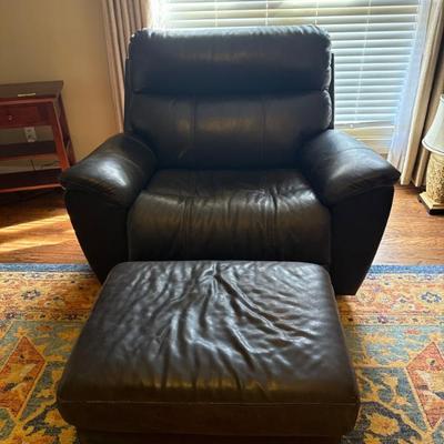 Sale Photo Thumbnail #305: Chair & Ottoman