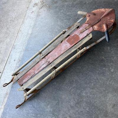 Sale Photo Thumbnail #1434: Vintage Sled