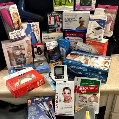 Beauty & Health Collection with New-in-Box Items