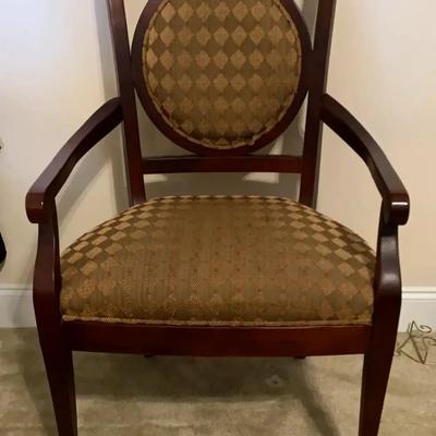 Upholstered Wooden Accent Chair by Fairfield