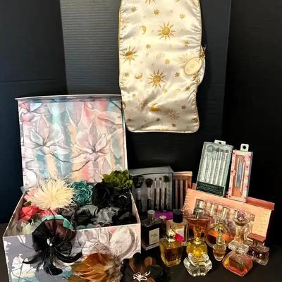 Perfume, Floral Pins & Clips, and Beauty Accessories Collection