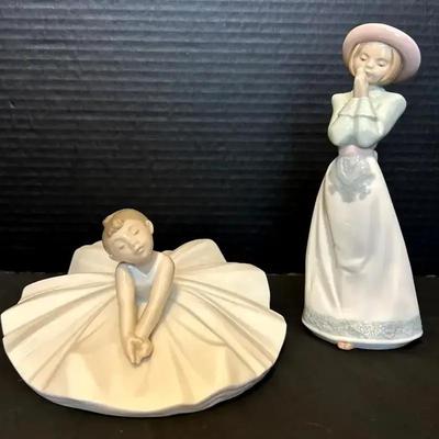 NAO by Lladró Figurines, “Dance Class Girl” and “Please, Please”