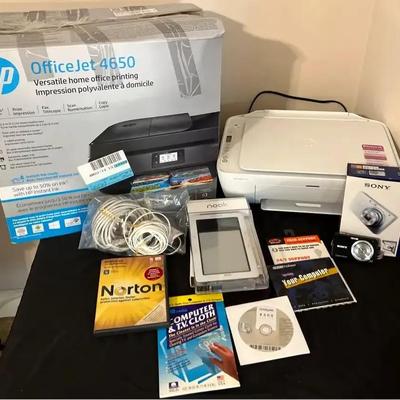 Printers and Electronics Collection Featuring HP, Sony, and Nook